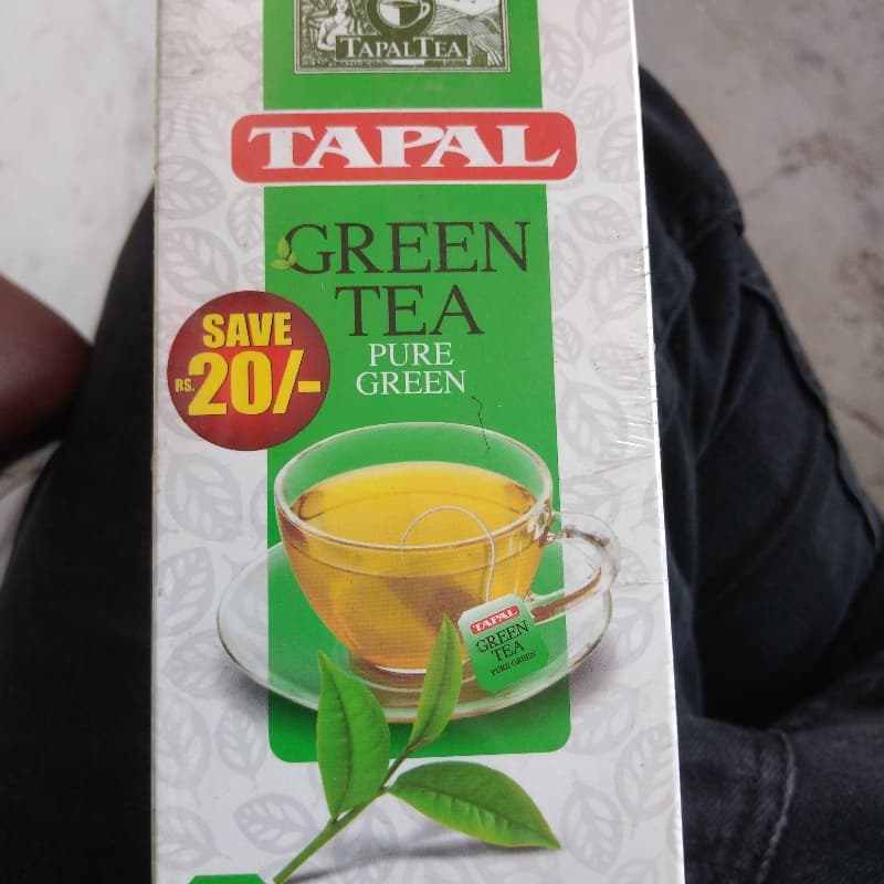 Tapal green tea, pure green (30 tea bags)