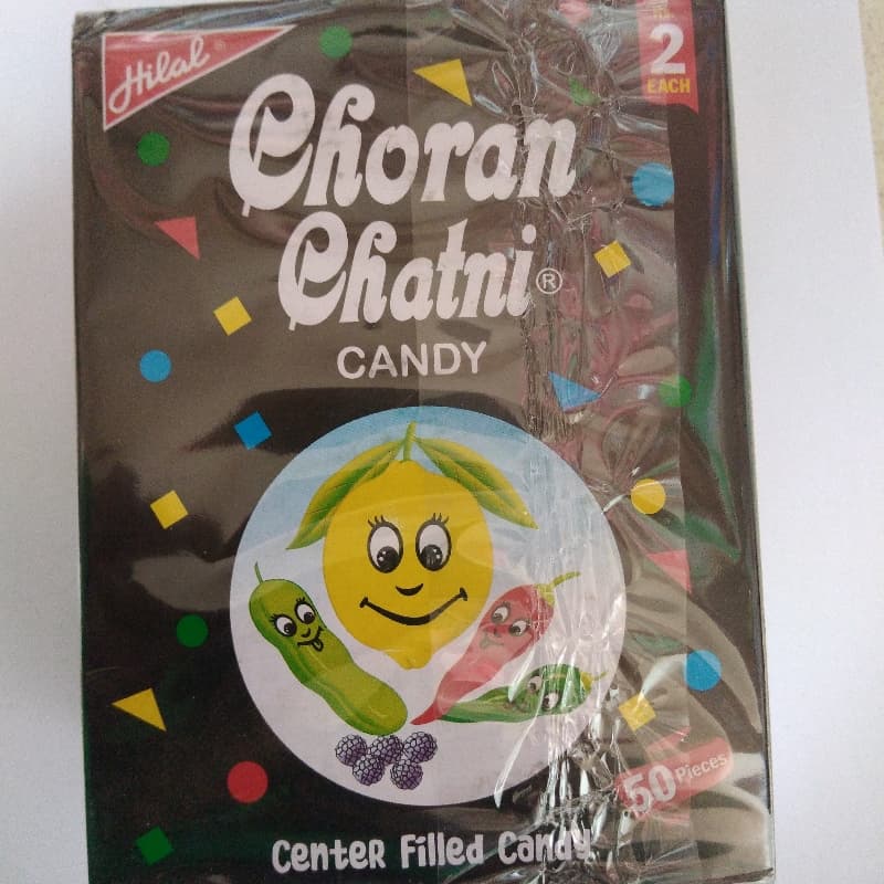 Hilal choran chatni candy box (50 candies/box)