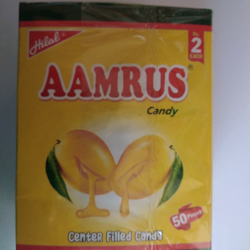 Hilal aamrus candy 50 candies /box